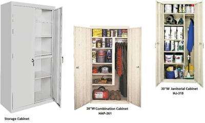 Steel Cabinets Usa - Storage Cabinets - HAAH-36RB