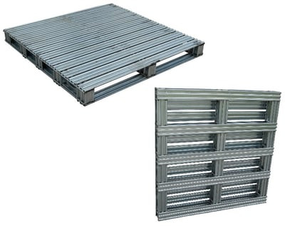 Steel Pallets With Hot-Dipped Galvanized Finish - HSPL-4848