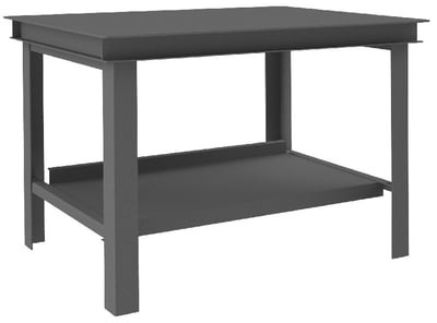 Super Heavy-Duty Workbenches With Top Shelf Only - HHWB-3648-95
