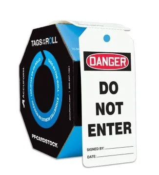 Tags By-The-Roll General Safety Tags - TAR104