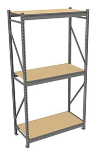 Tennsco Bulk Storage Racks - HBU-482496PS