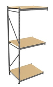 Tennsco Bulk Storage Racks - HBU-4836120PA