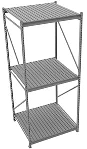 Tennsco Bulk Storage Racks - HBU-4848120CS