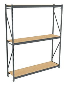 Tennsco Bulk Storage Racks - HBU-9624120PS