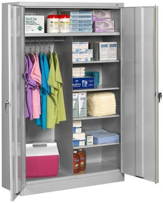 Tennsco Jumbo Cabinets - HJ2478C-N-LGY