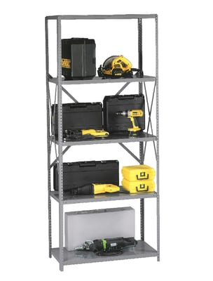 Tennsco Q-Line Industrial Shelving - HQO5-3612S