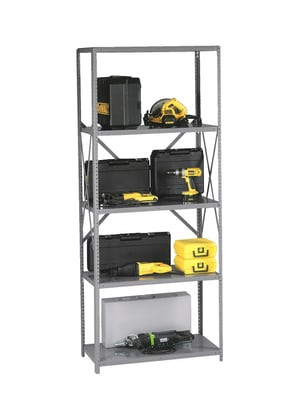 Tennsco Q-Line Industrial Shelving - HQOH5-3624S