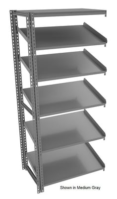 Tennsco Sloping Shelf Units - HZT7-3624A-5-MGY