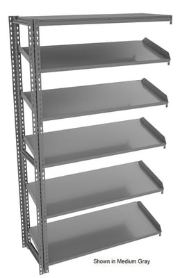 Tennsco Sloping Shelf Units - HZT7-4818A-5-MGY
