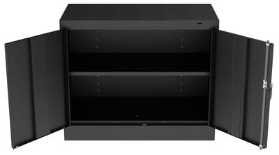 Tennsco Standard Counter & Desk High Cabinets - H1430-BL