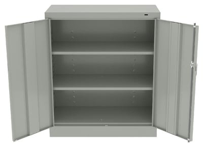 Tennsco Standard Counter & Desk High Cabinets - H1442-LGY