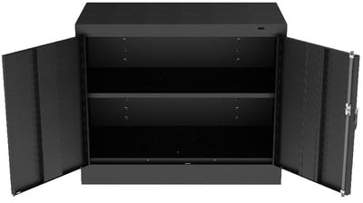 Tennsco Standard Counter & Desk High Cabinets - H4218-BL