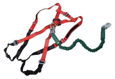 Web Lanyard With Safety Harness - HWP-LH-M