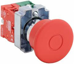 Dayton Red Emergency Stop Push Button 22MM 1NO/1NC