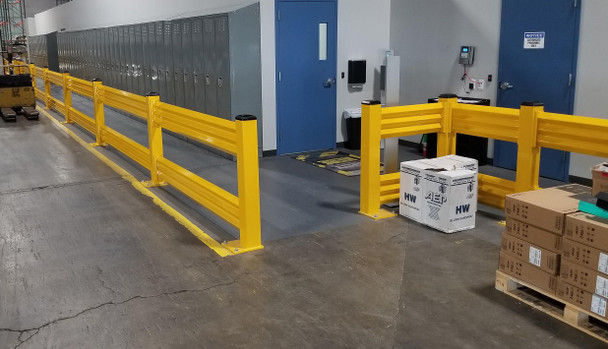 "Stand Guard" Ribbed Rail