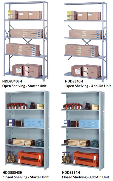 Lyon LLC 48" Wide Industrial Shelving - Extra Shelves