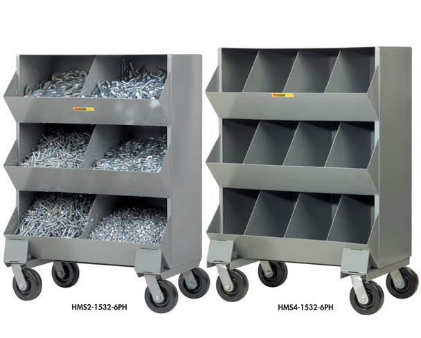 All-Welded Mobile Storage Bins