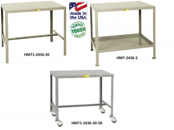 All-Welded Steel Top Machine Tables