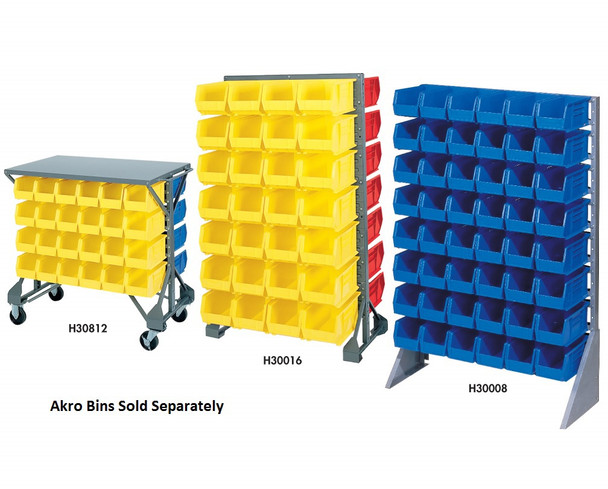 Bin System Rail Racks & Bin Carts