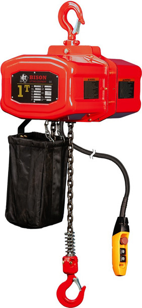 Bison Single Phase Electric Chain Hoist
