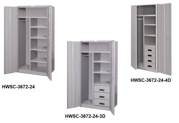 Extra Heavy Duty Wardrobe Storage Cabinets