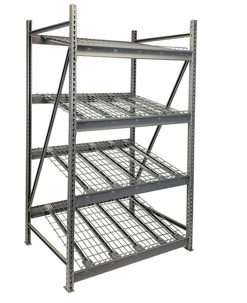 Gravity Flow Rack- Heavy-Duty - Built With Bulk Storage Rack