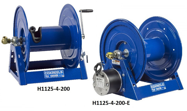 Hand Crank & Powered Rewind Hose Reel