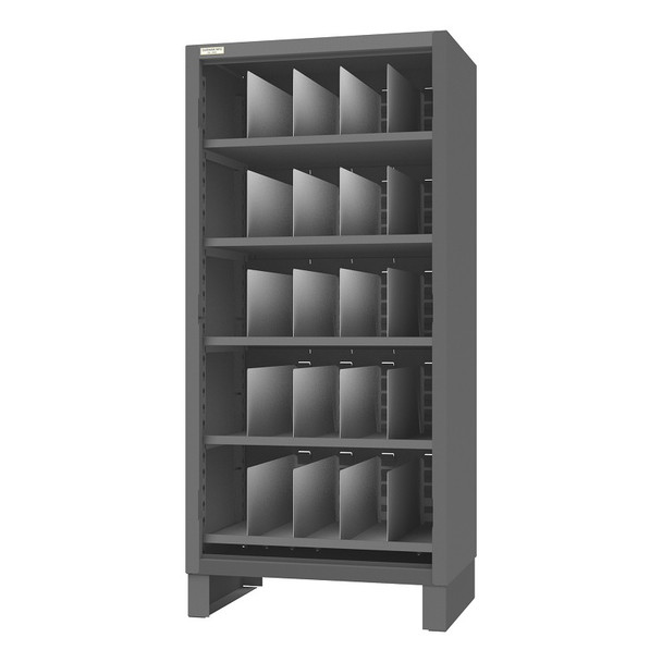 Heavy-Duty Open Front Cabinet With Dividers
