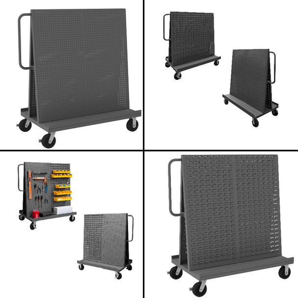 Louvered Panel & Pegboard A-Frame Trucks