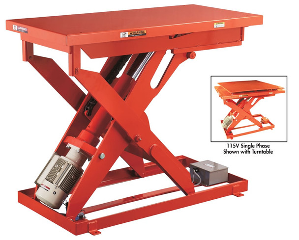 Mli Heavy Duty Powerful Electric Mechanical Lift Tables