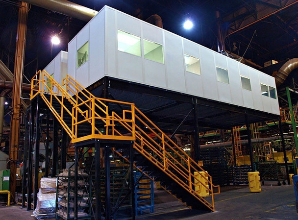 Modular Inplant Office - Three Wall System