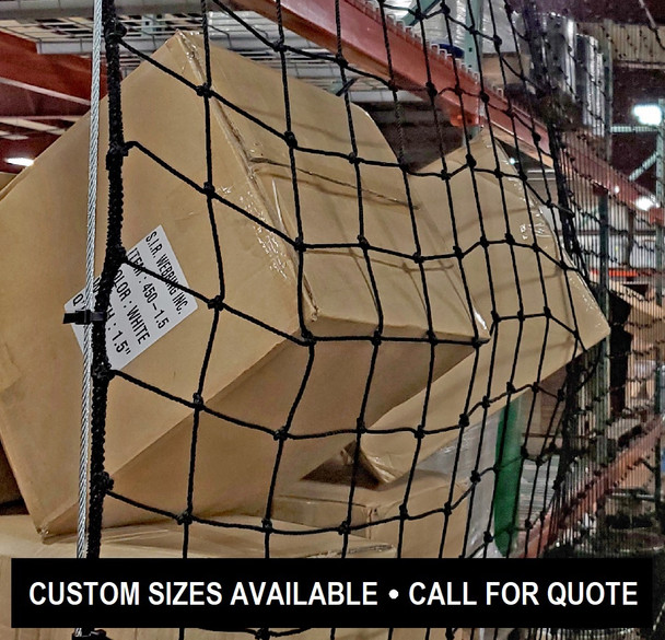 Pallet Rack Guard Net Systems