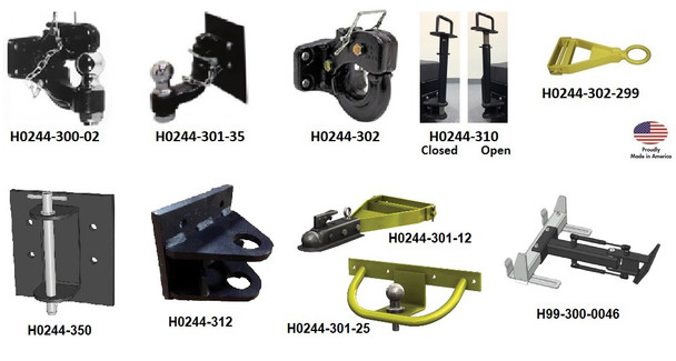 Pony Express Electric Tugger Machines - Standard Hitches