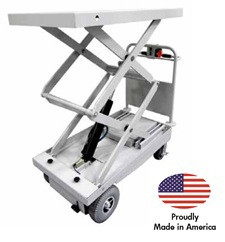 Pony Express Light Duty Motorized Scissor-Lift Carts