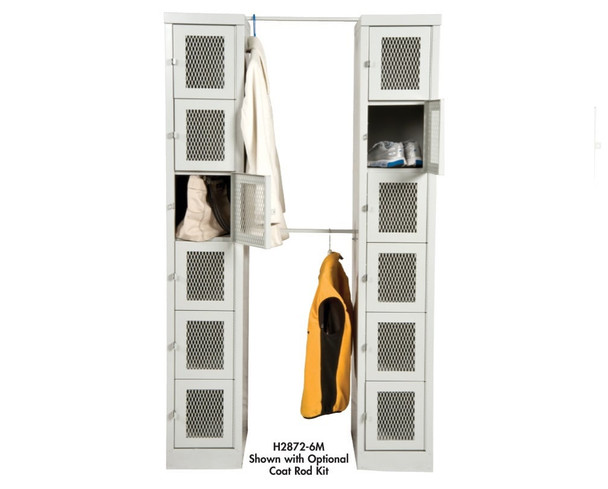 Set-Up Stylish Lockers - Coat Rod Kit