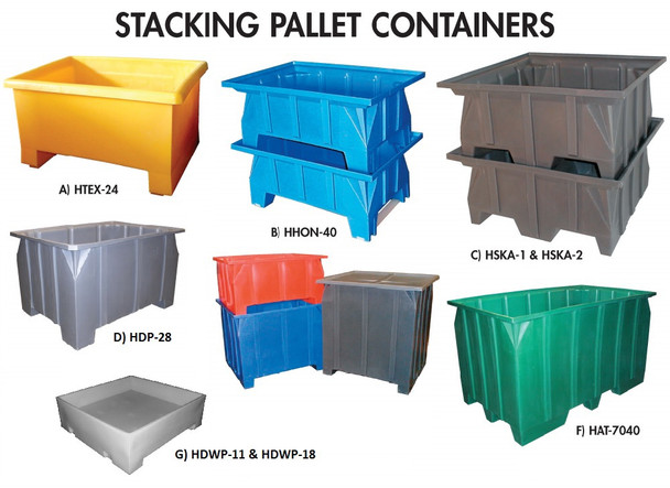 Stacking Pallet Containers