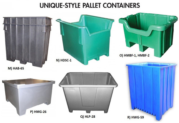 Unique-Style Pallet Containers