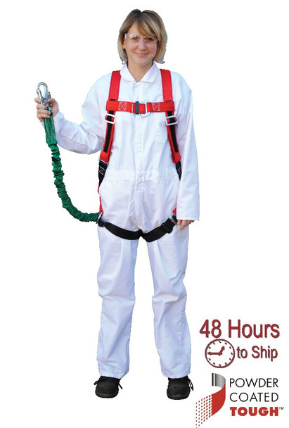 Web Lanyard With Safety Harness
