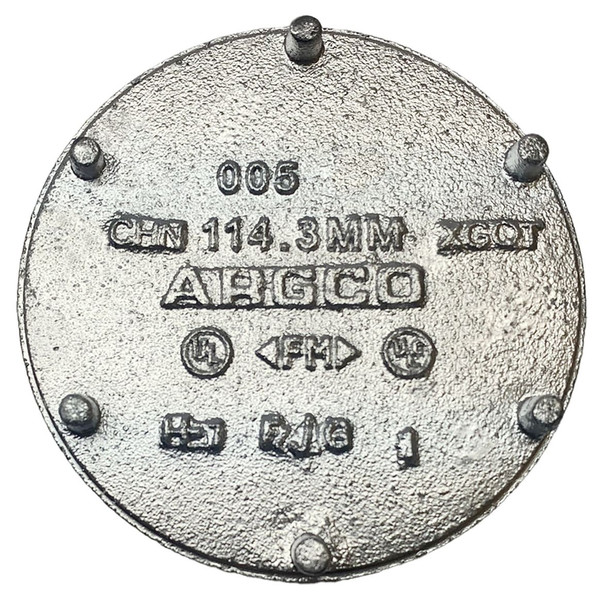 Galvanized Grooved End Cap