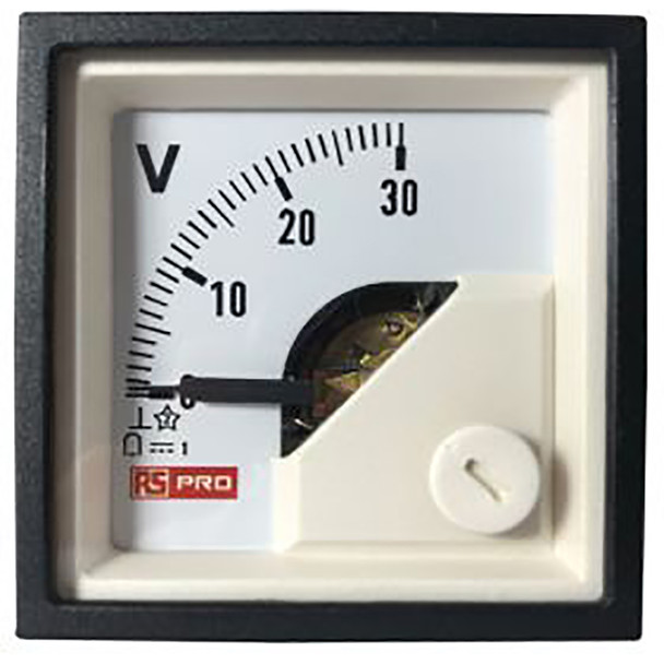 Blastpro E242-48MM Analog Panel Voltmeter 0-30V DC