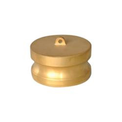 Type DP Brass Cam & Groove Dust Plug Male Camlock