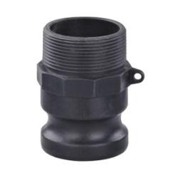 Type F Poly Cam & Groove Male Adapter x Male NPT