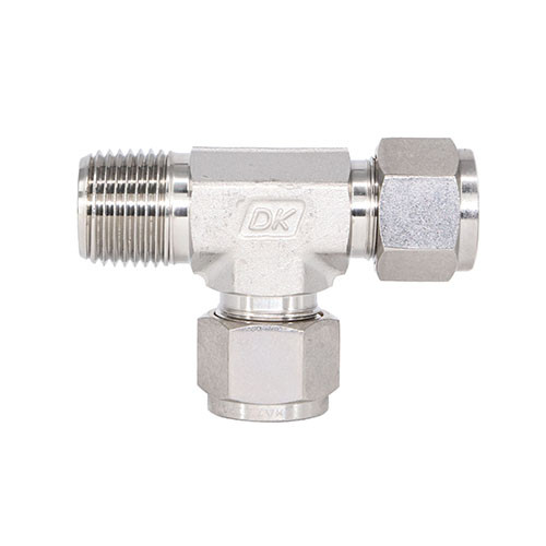 Tube x Male Run Tee – 316 Stainless Steel