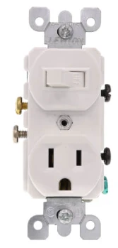 Single Pole Duplex AC Combination Switch