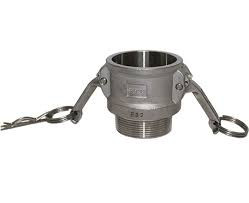 Graco 17J329 Stainless Steel Type B Camlock Coupler 1" MNPT