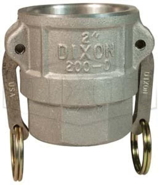 1" Aluminum Camlock Type D Coupler x Female NPT