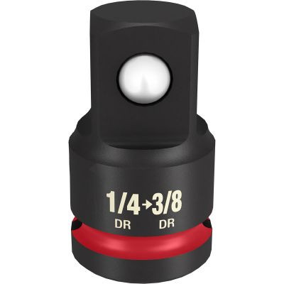 Milwaukee Tool SHOCKWAVE Impact Duty 1/4" Drive to 3/8" Drive Adapter
