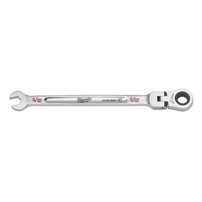 Milwaukee Tool 9/32" Flex Head Ratcheting Combination Wrench
