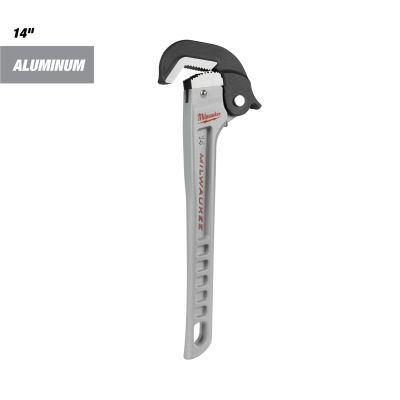 Milwaukee Tool 14" Aluminum Self-Adjusting Pipe Wrench
