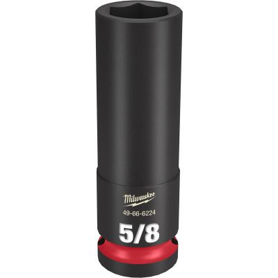 Milwaukee Tool SHOCKWAVE Impact Duty 1/2"Drive 5/8" Deep 6 Point Socket
